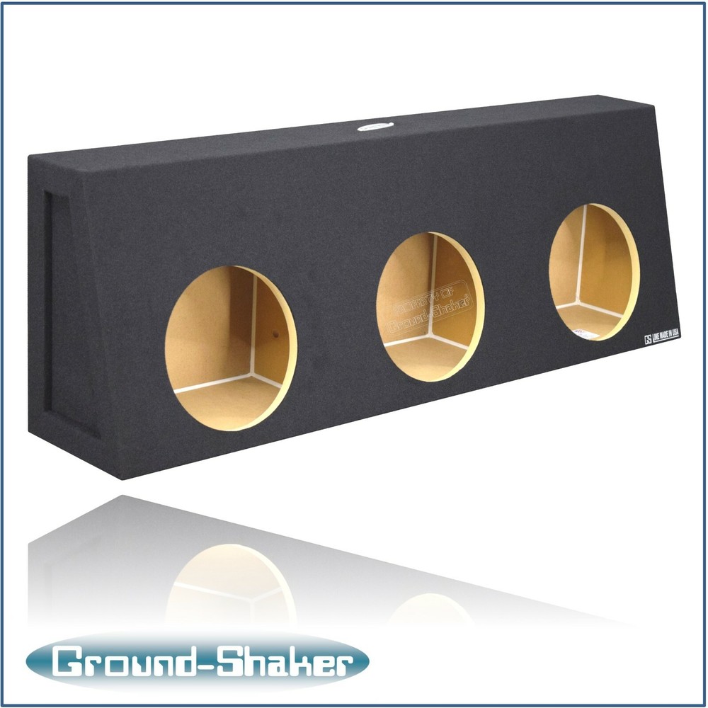 Single Cab / Regular Cab 10" Triple Sub Box Subwoofer Enclosure Speaker Box