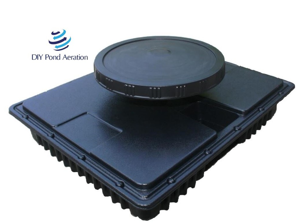 NEW 10" Membrane EPDM Disc Diffuser Aeration in Single / Double / 4-Disc W/ BASE