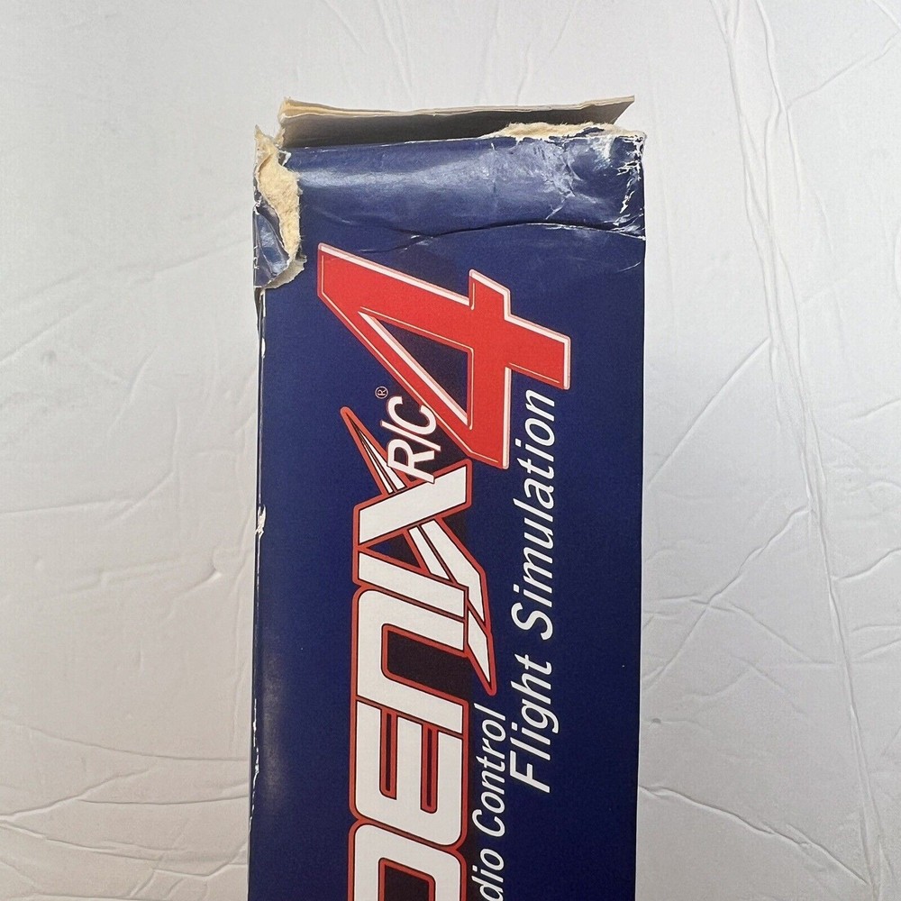 Phoenix R/C 4 Professional RC Flight Simulation 2012 EMPTY BOX ONLY DAMAGED PICS