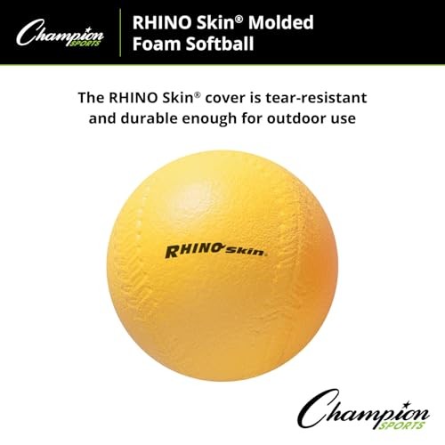 Coated High Density Foam Softball