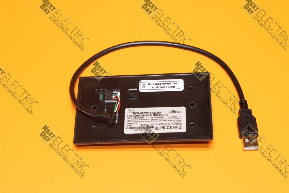 rf Ideas, RDR-805W1AKU-RA, Panel Mount RFID Reader Card Wall Wave ID Plus Smart