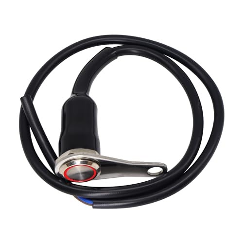 Universal Stainless Steel LED Motorcycle Switch ON-Off Handlebar Adjustable