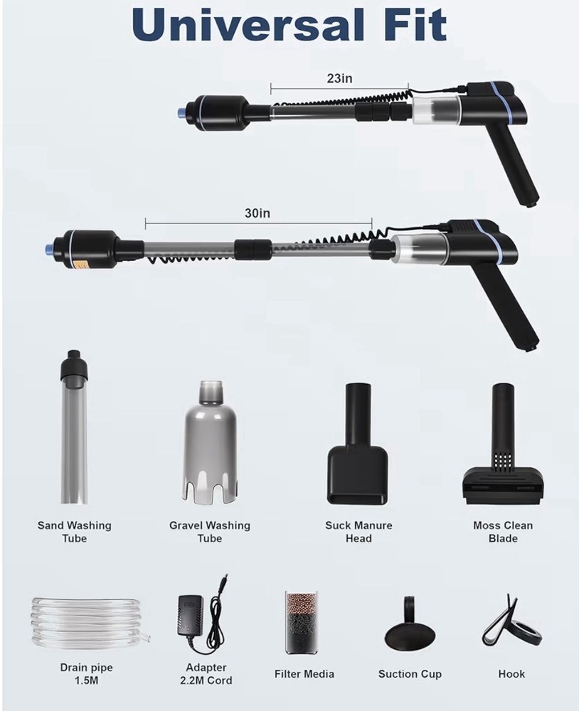 Electric Aquarium Travel Claner
