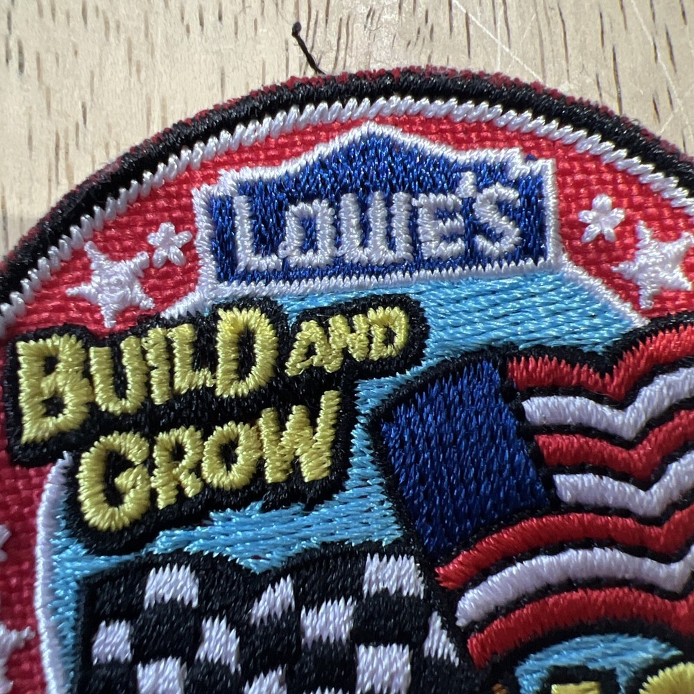 Lowe’s Build And Grow #48 Race car 🏎️ Patch