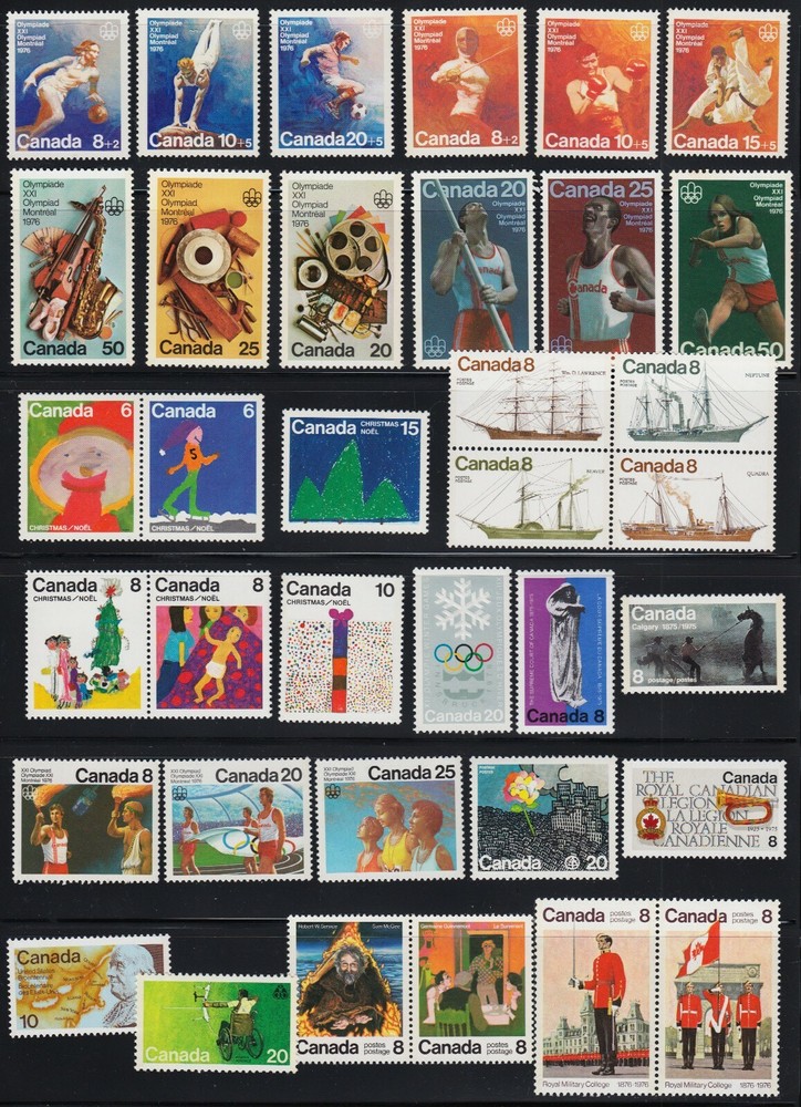 Canada = 1968-1981 Years Collection = MNH