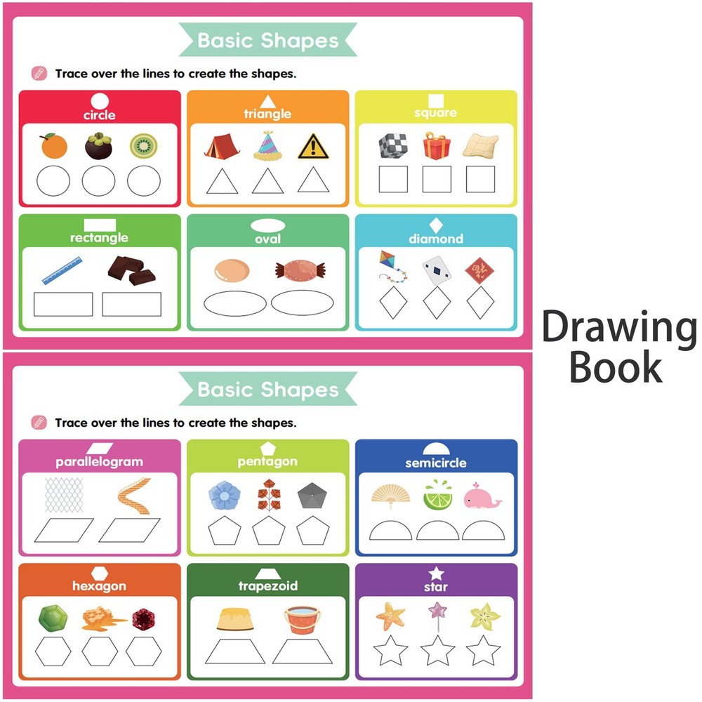 Golinkid Magic Grooved Writing Practice, grooved Handwriting Practice Small