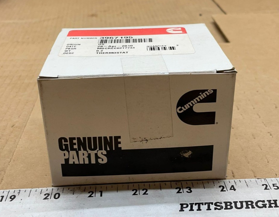 Cummins Thermostat PN: 3967195