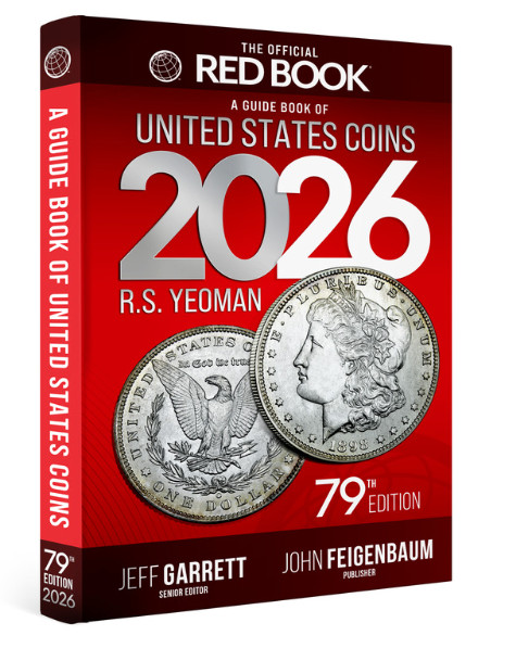 NEW 2026 Red Book (softcover)  Retail Values for US Coins