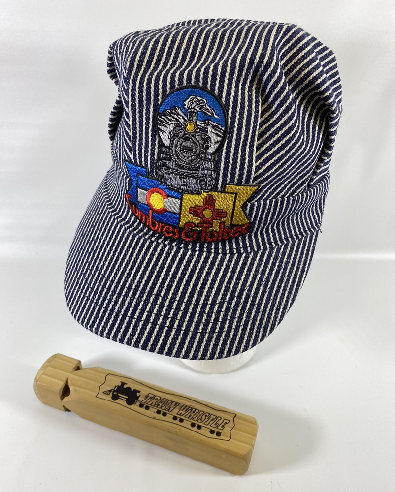 Cumbres & Toltec Train Hat/Cap Adjustable blue strap - CHILD SIZE