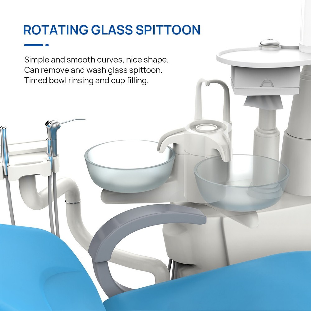 Automatic Dental Chair Unit Computer Controlled DC Motor PU Hard/Delivery Unit