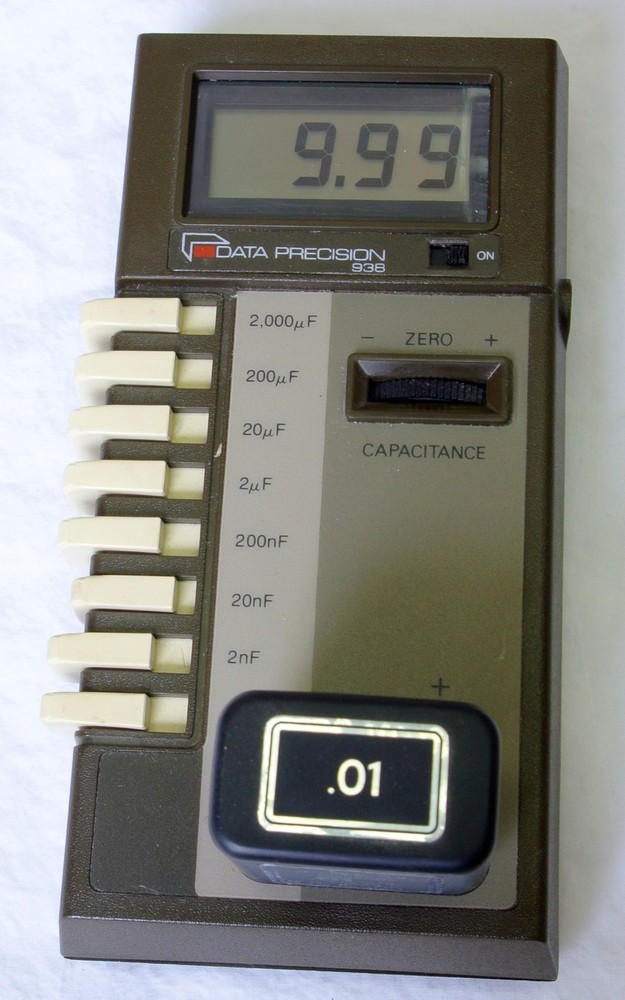 Data Precision 938 Digital Capacitance Meter