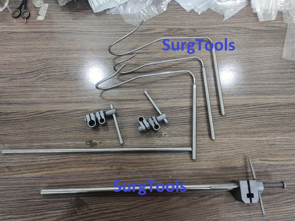 Laparoscopic Nathanson Liver Retractor with 3 Hooks Surgical Laparo Instruments