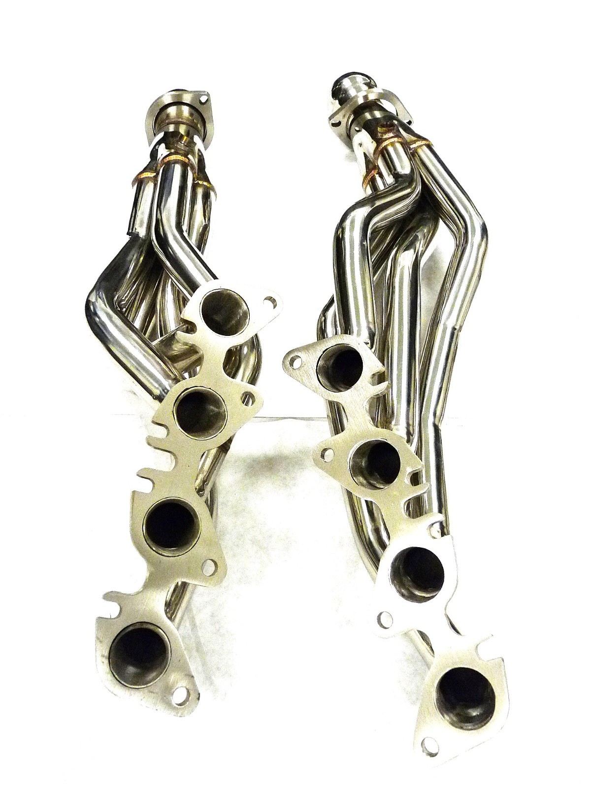 OBX Stainless Long Tube Manifold 2011-2020 Ford F150 5.0L 2/4WD 1-3/4" 3" Y-Pipe