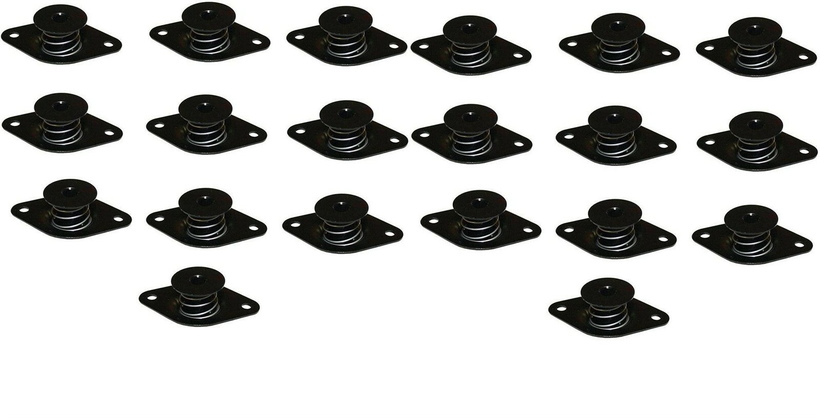 Self Ejecting Dzus Button 7/16 Black Allen .500 Alum 20Pk Fasteners QuarterTurn