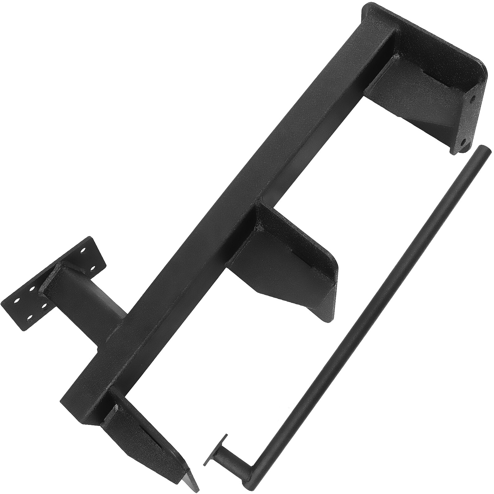 Triple Step Boat Trailer Steps for The Tongue w/Handle, Universal Fit Bass Boat