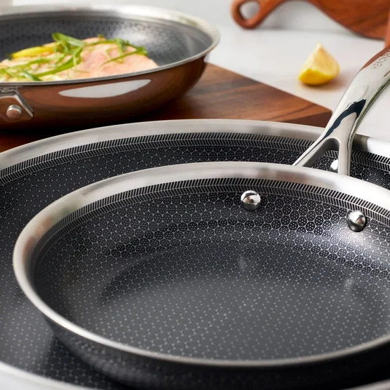 Henckels Paradigm Ceramic Nonstick Coating 3-piece Fry Pan Skillet Set Stainless