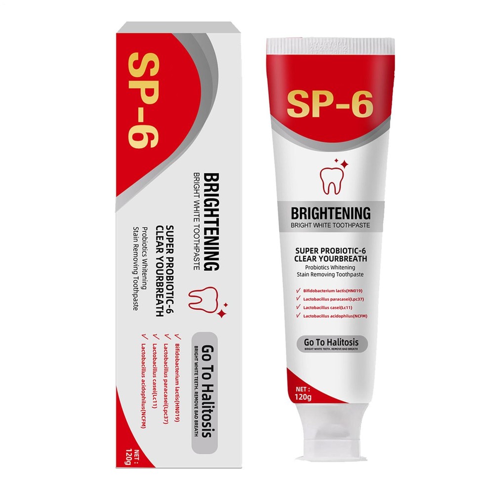 SP-6 Probiotic Toothpaste Sp-6 Toothpaste Whitening Odor Removal Toothpaste 2024