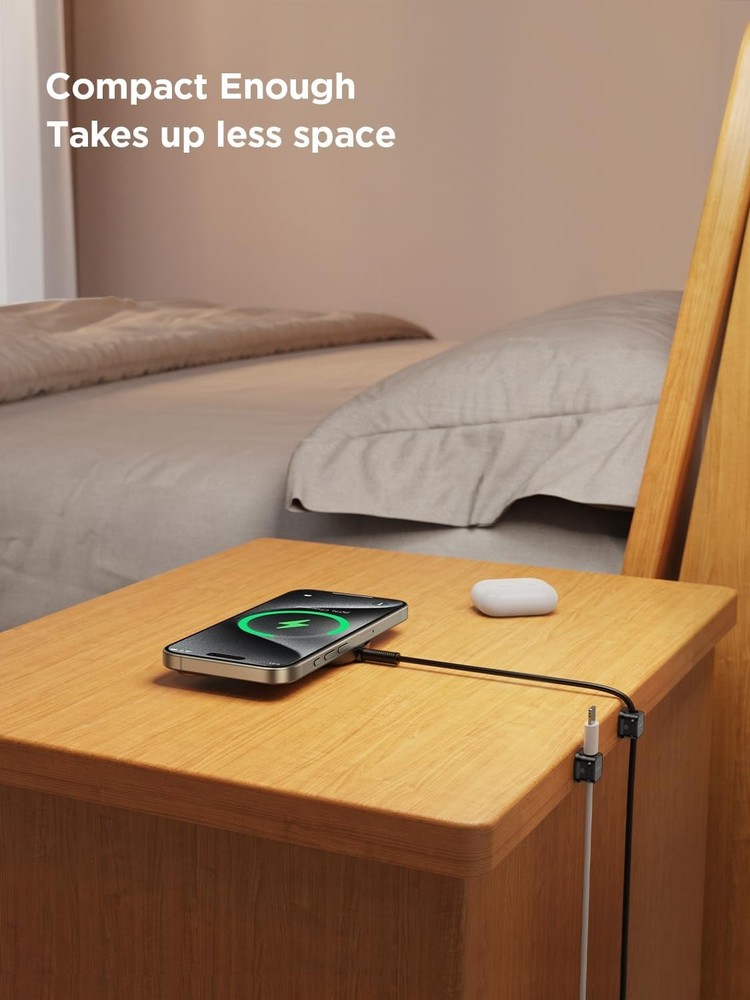Magnetic Wire Management Holder - Desktop Cable Organizer