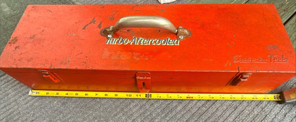 Vintage Snap-On Tool Box for Socket Set KRA 280 Date Code 72 KRA-280