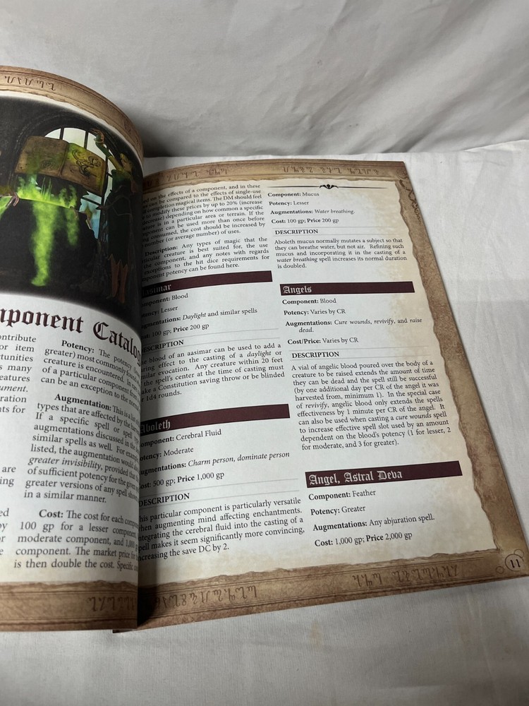 PATHFINDER CREATURE COMPONENTS VOL 1 PLAYGROUND ADVENTURES Rpg Book