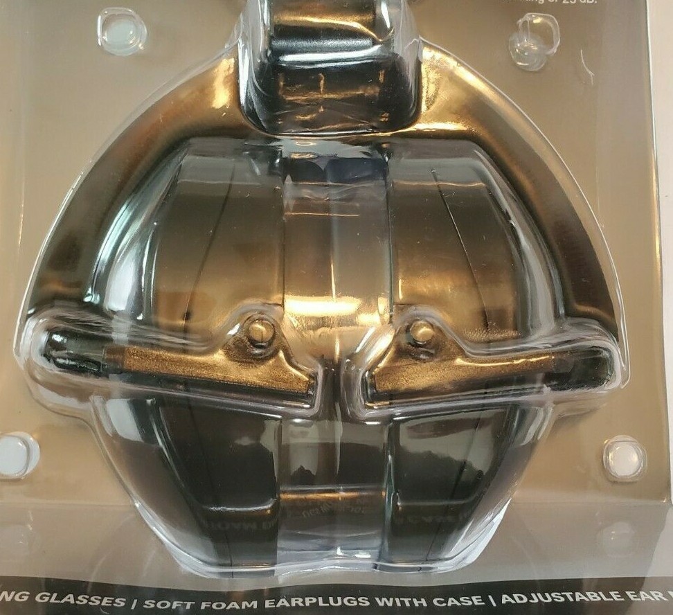 GLOCK Range Kit AP60214 Shooting Glasses, Earplugs, Ear Muffs 25db