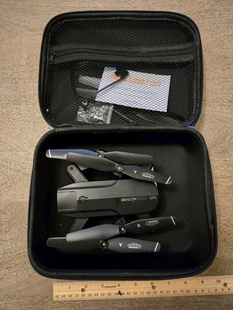 Dragon Touch Drone 7" Only Camera Battery & Case **See All Pics & Description***