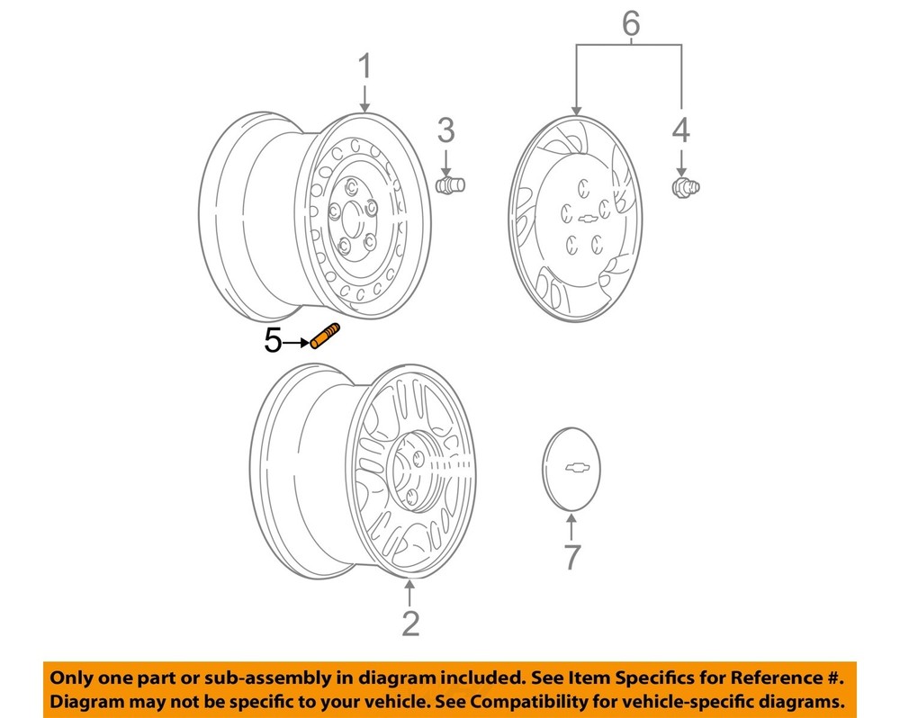 GM OEM-Wheel Valve Stem 9439866