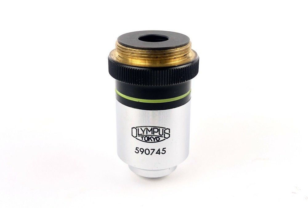 Olympus Microscope Objective 40x , 0.65 / 0.17 Japan , Tested & REFURBISHED