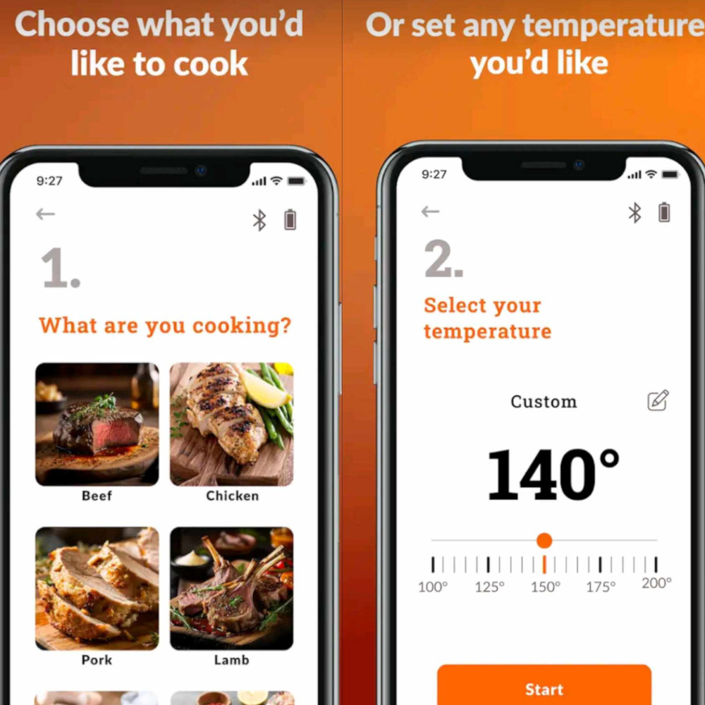 Yummly Smart Bluetooth Meat Thermometer Graphite Color - NEW - READ DESCRIPTION
