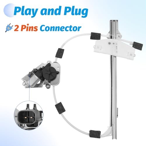 Front Right Passenger Side Power Window Motor and Regulator Assembly