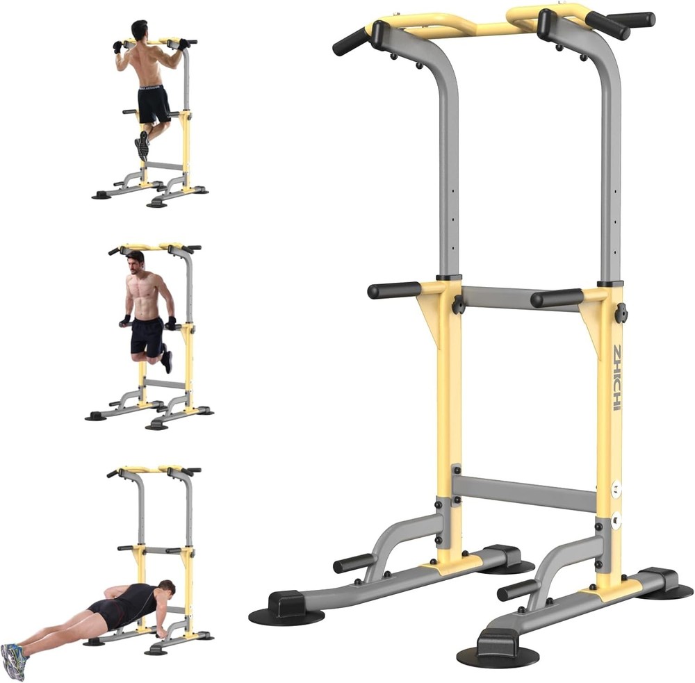 Dip Station - Home Gym Strength Training Pull-Ups Dip-Ups 330Lbs