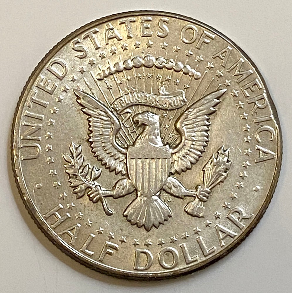 1967 Kennedy Half Dollar- Damage Or Error? AU Details
