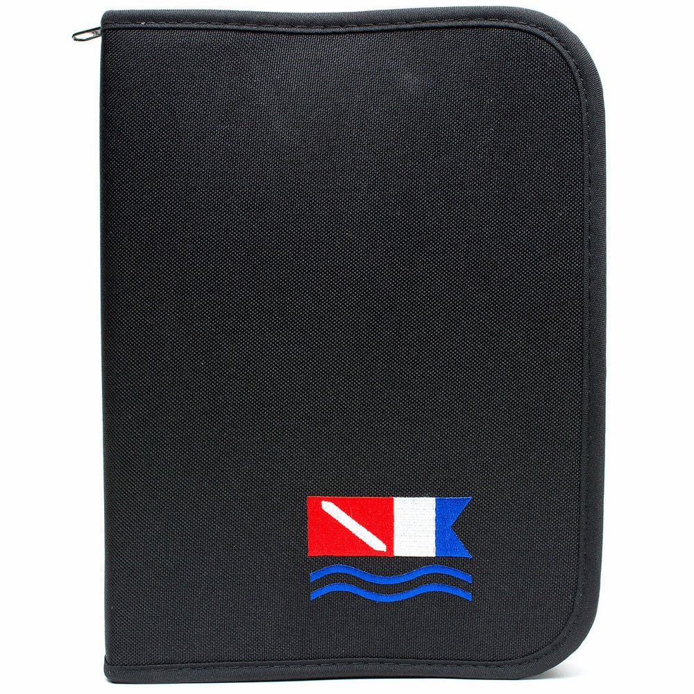 Innovative 3-ring Log Book - Black with Diver Down Alpha Flag Design