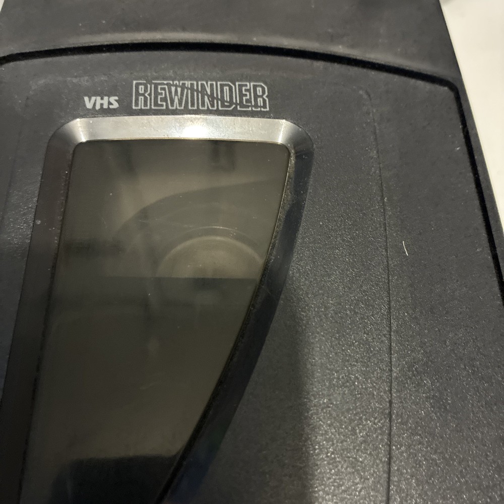 2000s VHS Fast! Rewinder Video Cassette Tape Fully Functional Ac Powered Tested