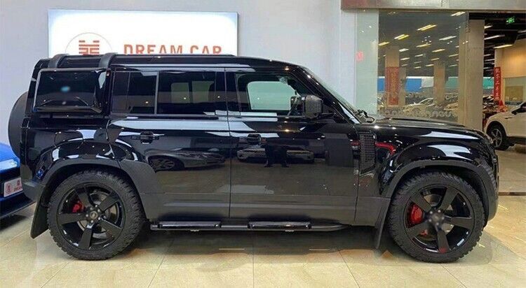 2020-2025 Side Mounted Gear Box Roof Access Ladder Fits For Defender 90 110 130