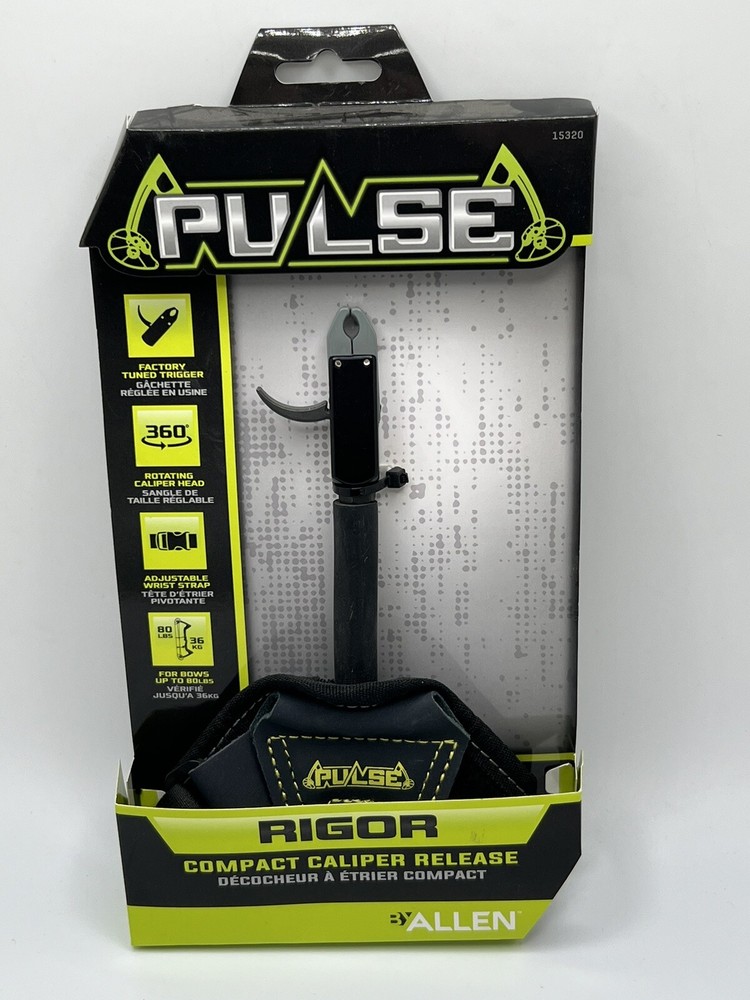 Allen Compact Bow Release Pulse Rigor Adjustable Rotating Head Hunting Accessory