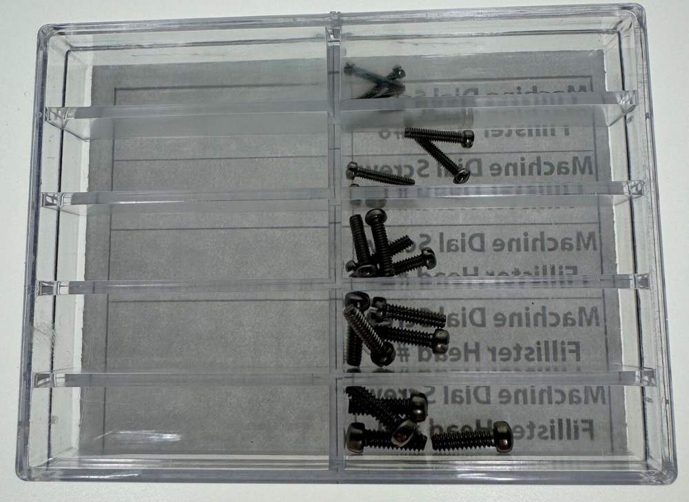 20-Piece Dial Screw Assortment