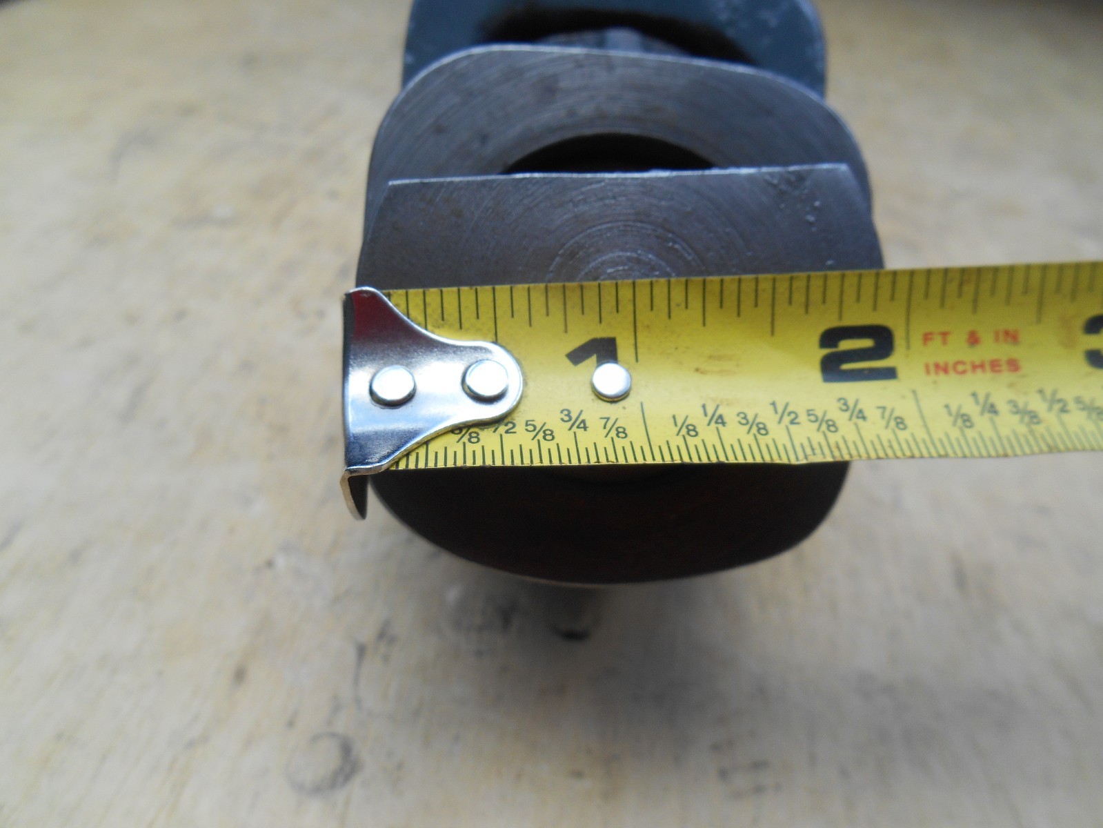 Clayton Mfg. model 0-AA lathe tool post holder, up to 3/4" bit