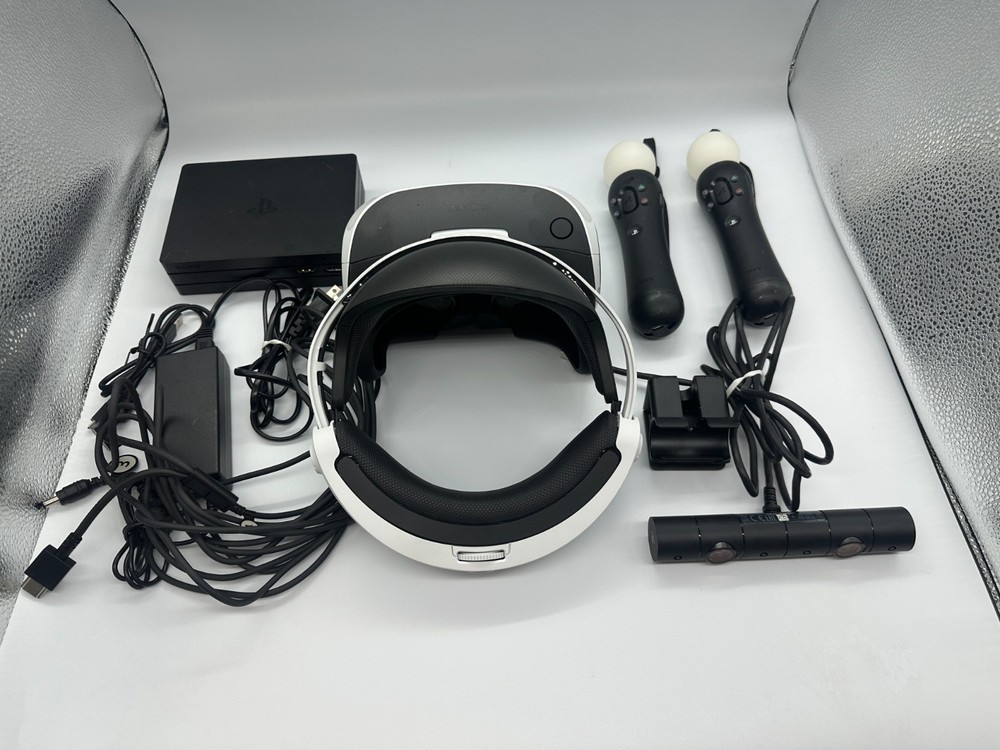 Refurbished Sony PlayStation PS VR Bundle VR1 1st Generation PS4 headset motion