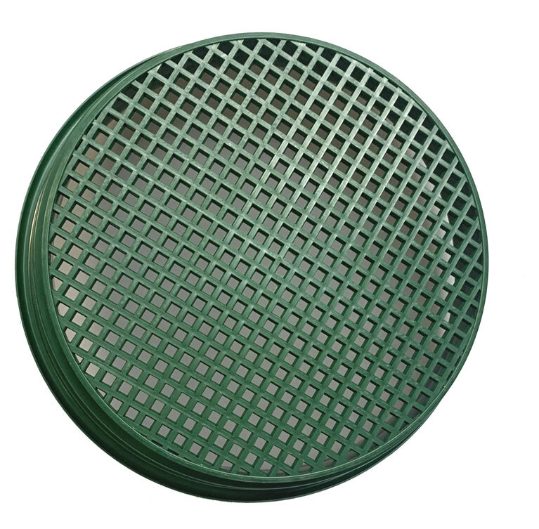 Classifier Screen | Plastic Mesh | 1-4" Sifting Pan Earth Material Sifter Stacks