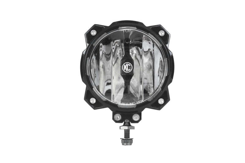 KC HiLiTES 6in. Pro6 Gravity LED Light 20w Single Mount SAE/ECE Driving Beam (Si