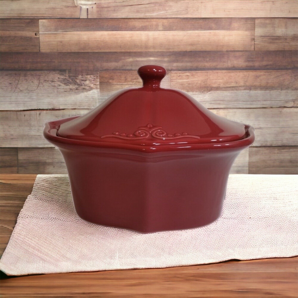 Cook's Tools Stoneware Baking Dish with Lid