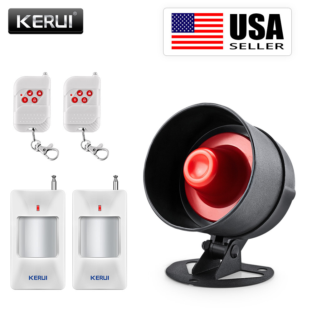 Wireless Home Alarm System Standalone Security Garage Door Window Sensor Detect