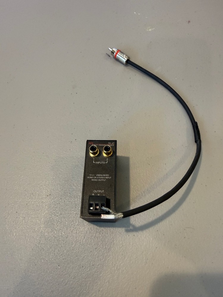 RDL Unbalanced Input Transformer (TX-J2)