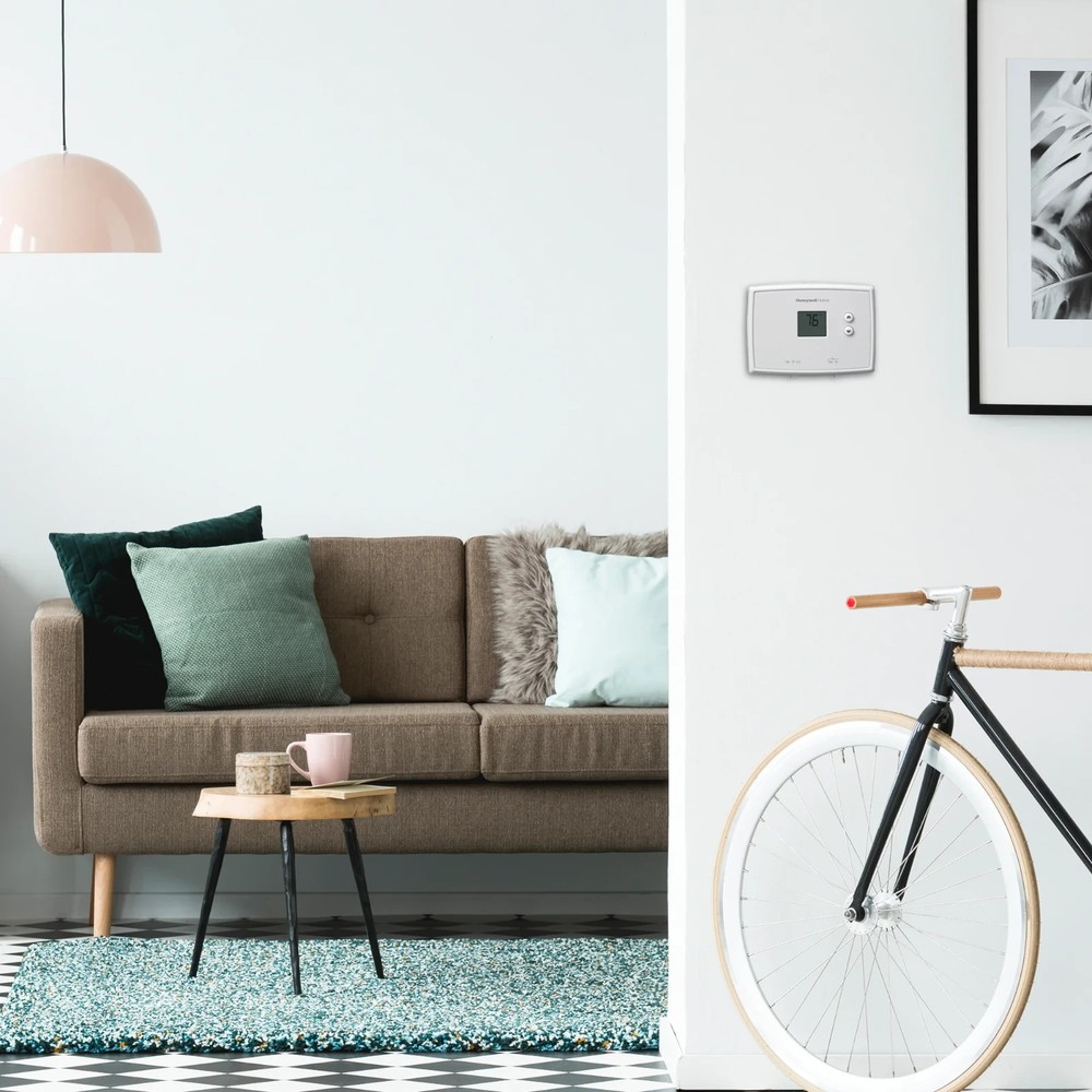 Best Non Programmable Thermostat Digital Button Control Easy Install