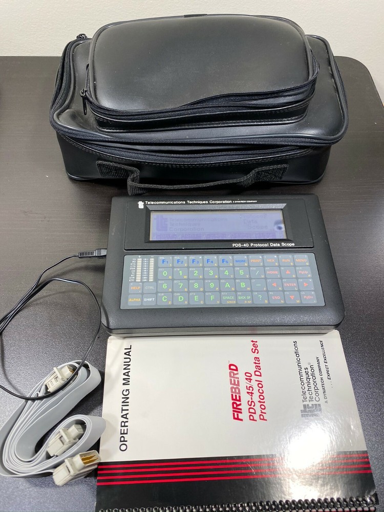 TTC Telecommunications Techniques Corp PDS-40 Protocol Data Scope