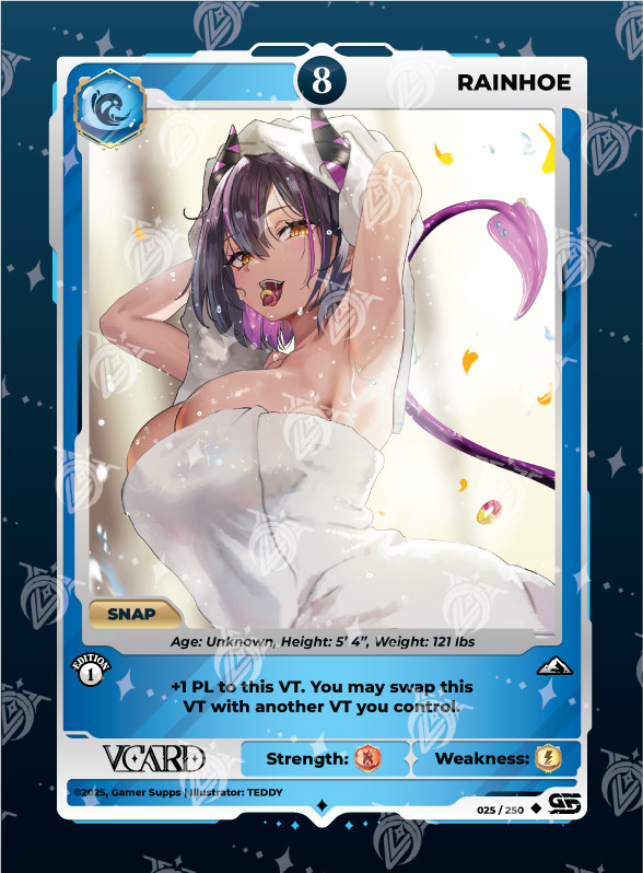 Sleeved VCard Talents (Holo Included) | Awakened Worlds - Read Description!