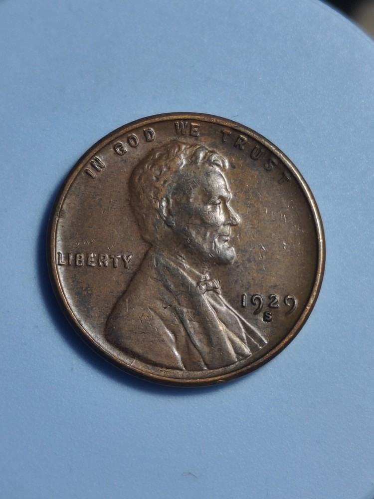 1929 S Lincoln Cent #419