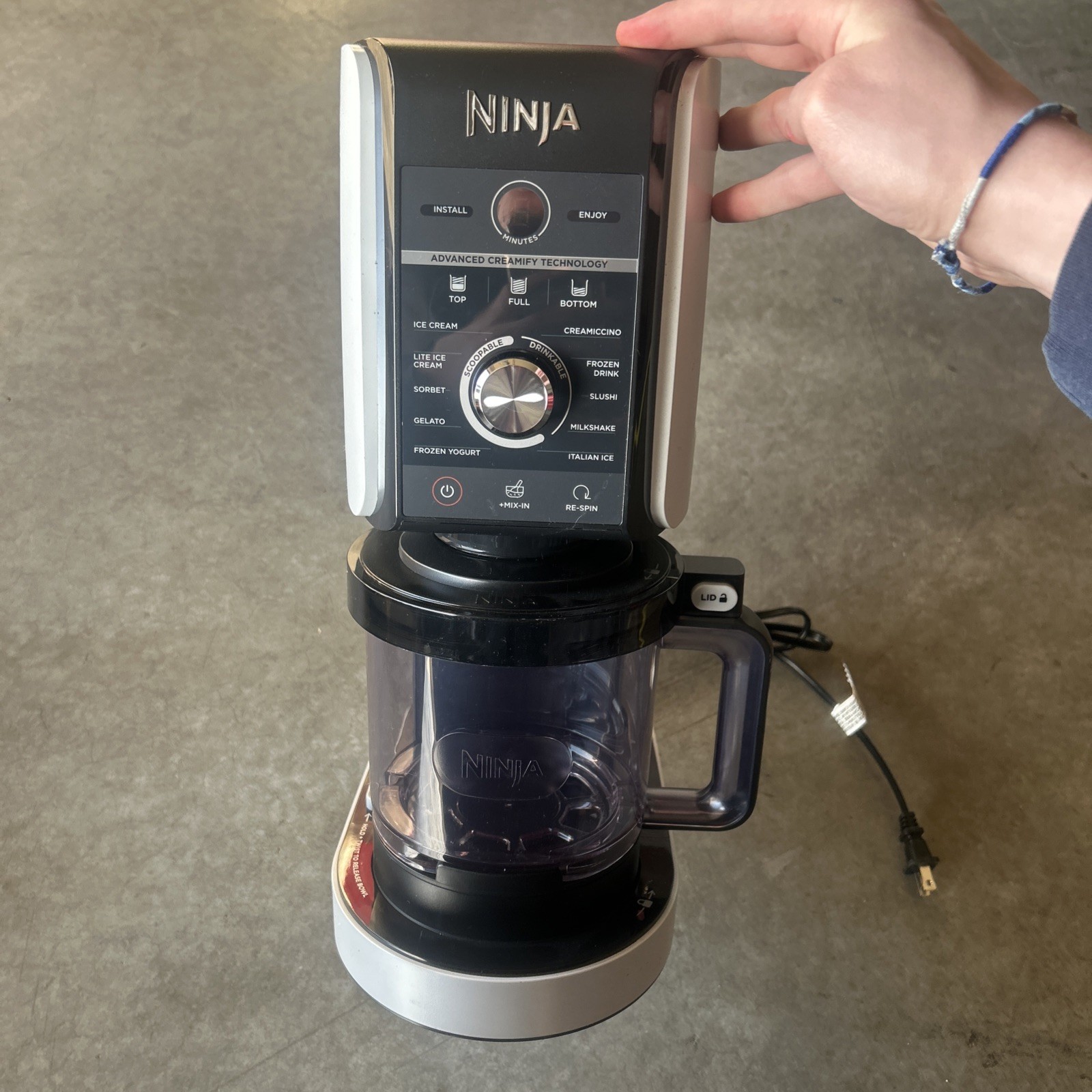 Ninja Creami Deluxe 11-in-1 Ice Cream and Frozen Drink Maker