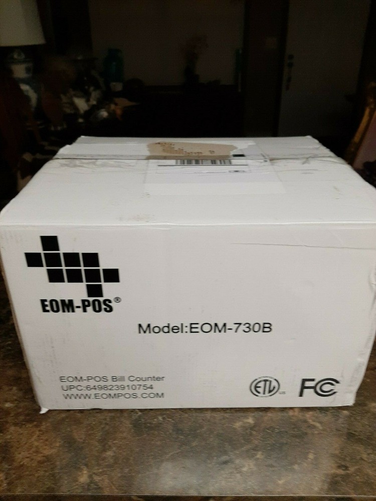 EOM-Pos U.S. Money Bill Counter Model: EOM-730B NIB